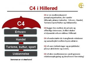 C 4 i Hillerd C 4 Erhverv Handel