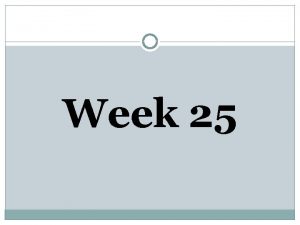 Week 25 Monday 310 Daily Math Problem Each