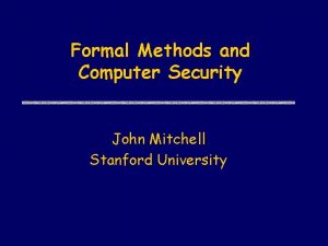 Stanford computer security