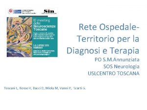 Rete Ospedale Territorio per la Diagnosi e Terapia