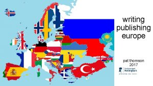 writing publishing europe pat thomson 2017 geopolitics of