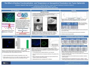 The Effect of Surface Functionalization and Temperature on