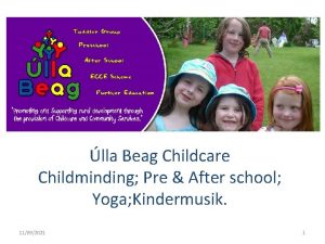 lla Beag Childcare Childminding Pre After school Yoga