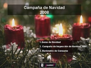 Campaa de Navidad 2008 1 Guas de Navidad