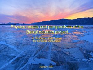 Physics results and perspectives of the Baikal neutrino