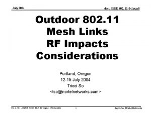 July 2004 doc IEEE 802 11 04xxxr 0