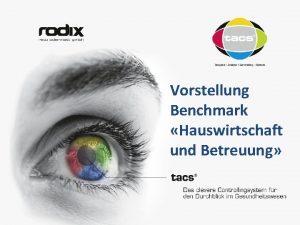 Vorstellung Benchmark Hauswirtschaft und Betreuung SpitexBenchmark mit der