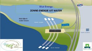 Blue Energy ZONNEENERGIE UIT WATER Niek Bijkerk Guido