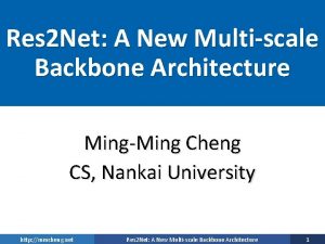 Res 2 Net A New Multiscale Backbone Architecture