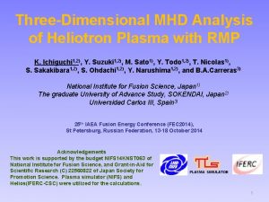 ThreeDimensional MHD Analysis of Heliotron Plasma with RMP
