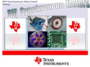 2012 Texas Instruments Motor Control Training Vth Torque