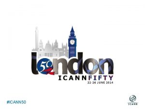 Text ICANN 50 Text IDN Variant TLD Program