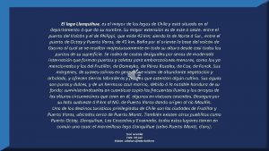 El lago Llanquihue es el mayor de los