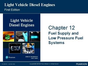Light Vehicle Diesel Engines First Edition Chapter 12