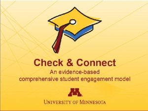 1 2 Check Connect Intervention Model Check Connect