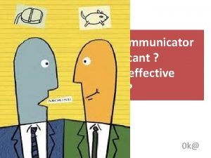 How to be a good communicator and communicant