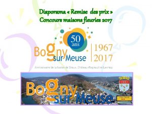 Diaporama Remise des prix Concours maisons fleuries 2017