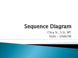 Sequence Diagram Citra N S Si MT Sisfo