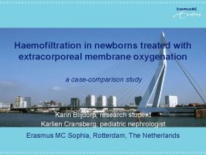 Haemofiltration in newborns treated with extracorporeal membrane oxygenation
