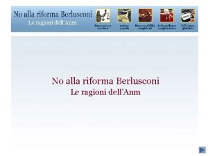 No alla riforma Berlusconi Le ragioni dellAnm Silvio