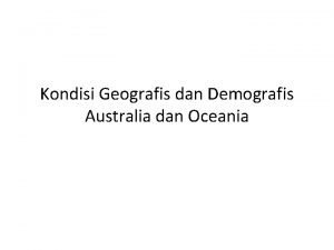 Letak geografis australia