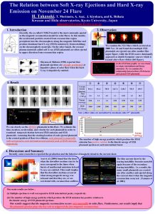 The Relation between Soft Xray Ejections and Hard