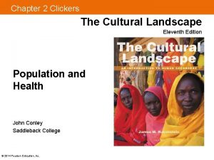 Chapter 2 Clickers The Cultural Landscape Eleventh Edition