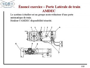 Amdec exercice corrigé