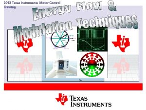 2012 Texas Instruments Motor Control Training V 3