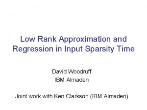 Low Rank Approximation and Regression in Input Sparsity