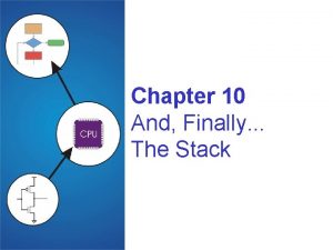 Chapter 10 And Finally The Stack Stacks A