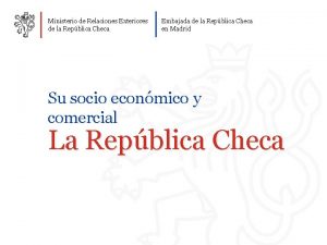 Ministerio de Relaciones Exteriores de la Repblica Checa