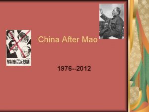 China After Mao 1976 2012 Answer It Does