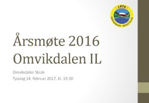 rsmte 2016 Omvikdalen IL Omvikdalen Skule Tysdag 14