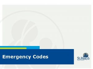 Emergency Codes What are Hospital Emergency Codes Hospital