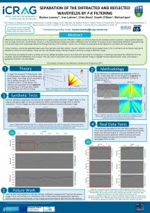 SEPARATION OF THE DIFFRACTED AND REFLECTED WAVEFIELDS BY