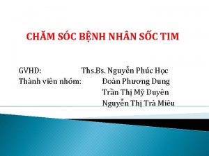 CHM SC BNH NH N SC TIM GVHD