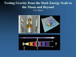 Testing Gravity from the Dark Energy Scale to