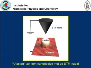 Institute for Nanoscale Physics and Chemistry STM naald