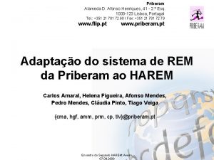 Priberam Alameda D Afonso Henriques 41 2 Esq