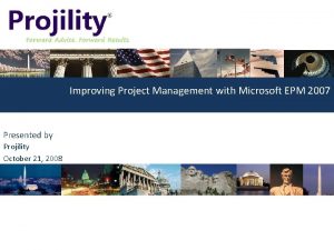 text Title Improving Project Management with Microsoft EPM