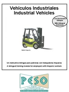 Vehculos Industriales Industrial Vehicles Con Diccionario Bilinge With