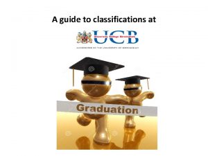 A guide to classifications at Classifications First Class