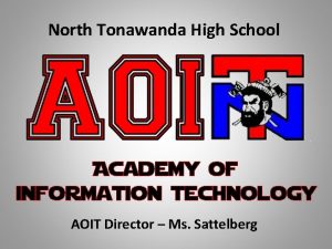 North Tonawanda High School Academy of information technology