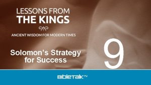 Solomons Strategy for Success 9 Solomon Review Wisest