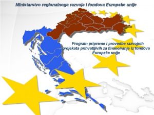 Ministarstvo regionalnoga razvoja i fondova Europske unije Program