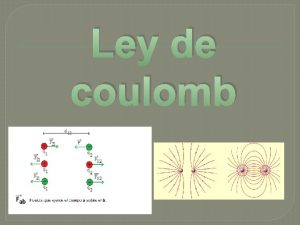 Ley de coulomb Charles de Coulomb 1736 1806