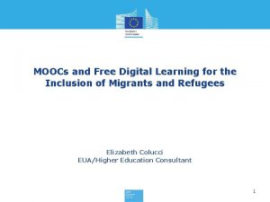 MOOCs and Free Digital Learning for the Inclusion