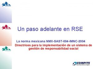Un paso adelante en RSE La norma mexicana