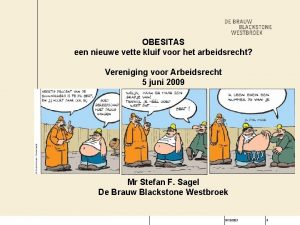 OBESITAS een nieuwe vette kluif voor het arbeidsrecht